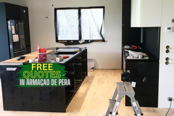 Kitchen Renovation and Remodeling in Armaçao de Pera